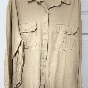 H&M Light Brown Casual Shirt
